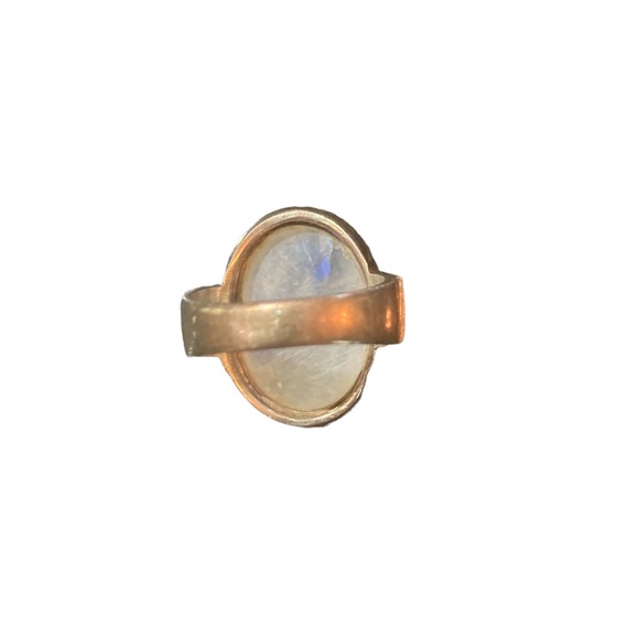 Moonstone ring size 8 - Picture 4 of 9